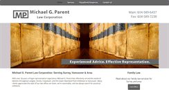 Desktop Screenshot of parentlaw.com